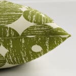Orla Kiely Textured Flower Olive Cushion