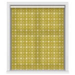 Orla Kiely Textured Flower Yellow Motorised