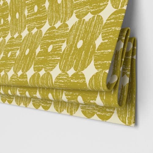 Orla Kiely Textured Flower Yellow