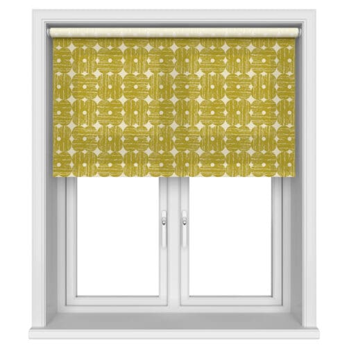 TwistFit Orla Kiely Textured Flower Yellow Motorised