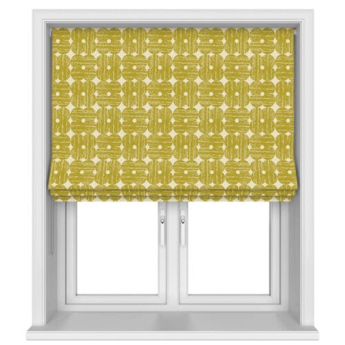 Orla Kiely Textured Flower Yellow No Drill