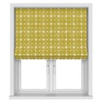 Orla Kiely Textured Flower Yellow Motorised