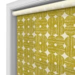Orla Kiely Textured Flower Yellow Motorised