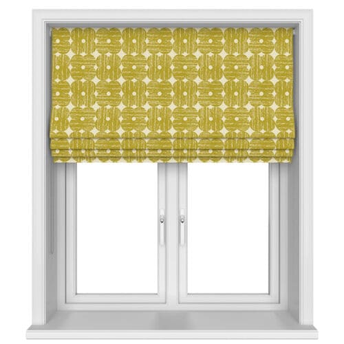 Orla Kiely Textured Flower Yellow No Drill