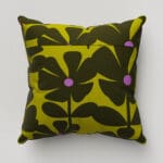 Orla Kiely Wildflower Charteuse Cushion