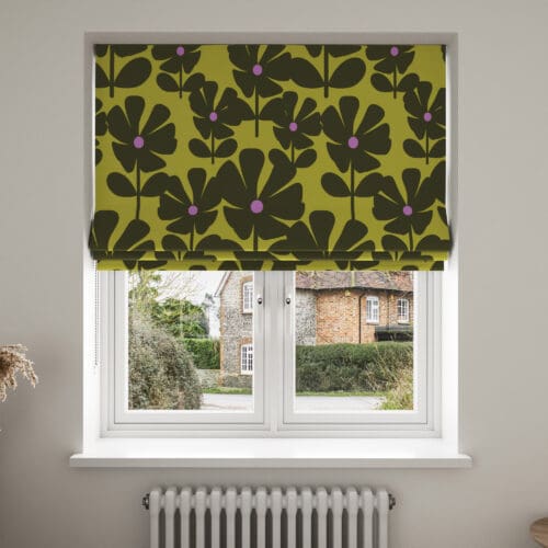 Orla Kiely Wildflower Charteuse No Drill