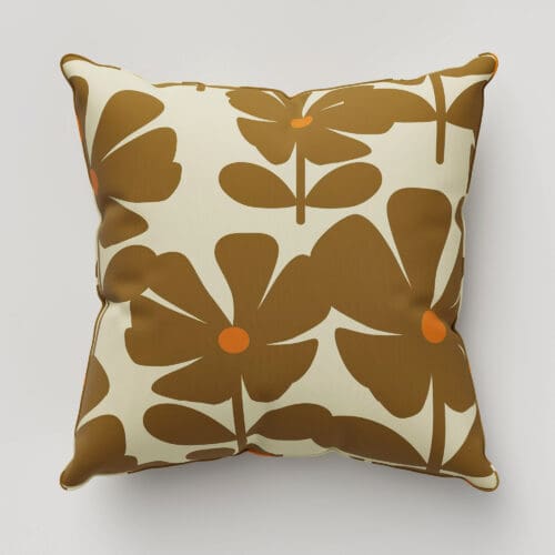 Orla Kiely Wildflower Coffee Cushion