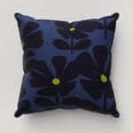 Orla Kiely Wildflower Indigo Cushion