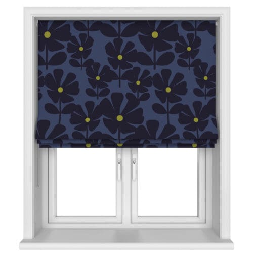 Orla Kiely Wildflower Indigo No Drill