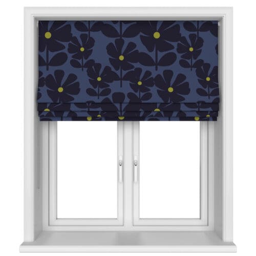 Orla Kiely Wildflower Indigo No Drill