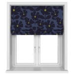 Orla Kiely Wildflower Indigo No Drill