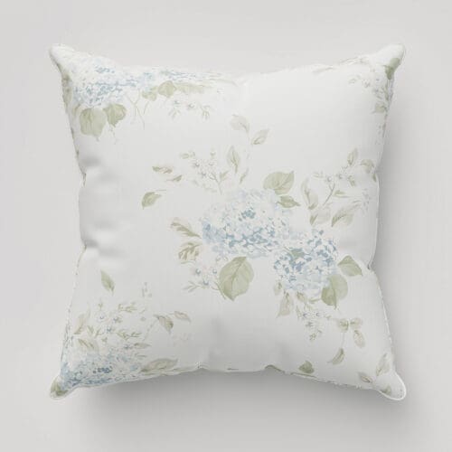 Rachel Ashwell Belle Hydrangea Duck Egg Cushion