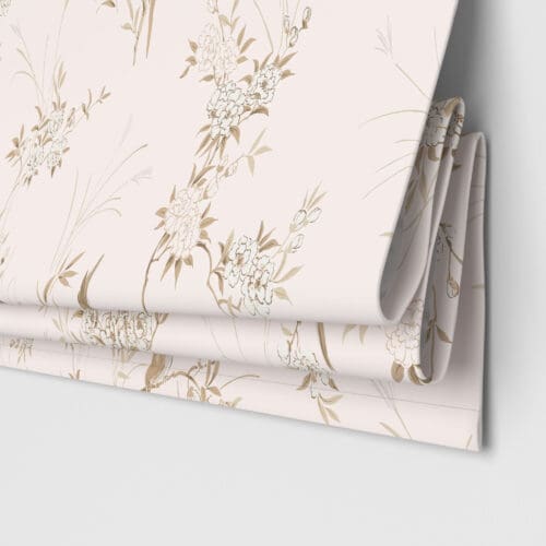 Rachel Ashwell Bird Chinoiserie Pink Tan