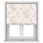 Rachel Ashwell Bird Chinoiserie Pink Tan No Drill