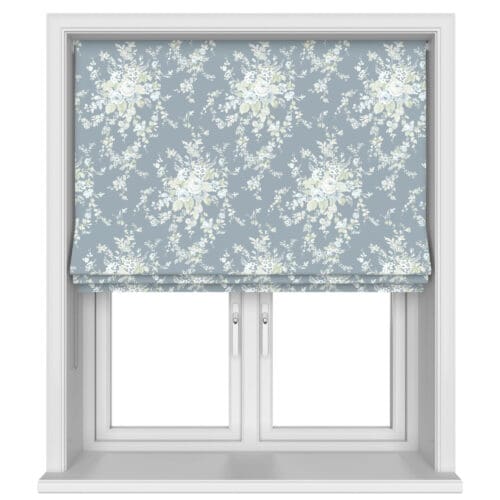 Rachel Ashwell Garden Floral Dusky Blue No Drill
