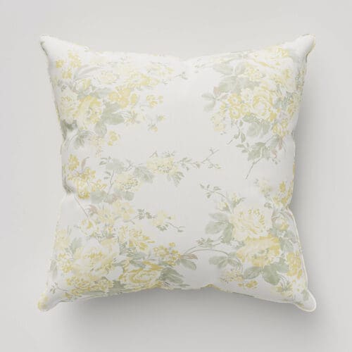 Rachel Ashwell Rose Chintz Yellow Cushion