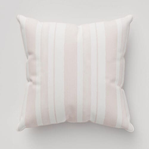 Rachel Ashwell Watercolour Stripe Blush Cushion