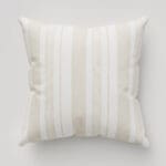 Rachel Ashwell Watercolour Stripe Natural Cushion