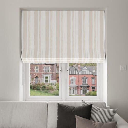 Rachel Ashwell Watercolour Stripe Natural No Drill