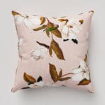 Ted Baker Velvet Opal Floral Pink Cushion