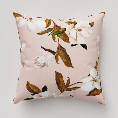 Ted Baker Velvet Opal Floral Pink Cushion