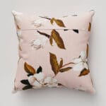 Ted Baker Velvet Opal Floral Pink Cushion