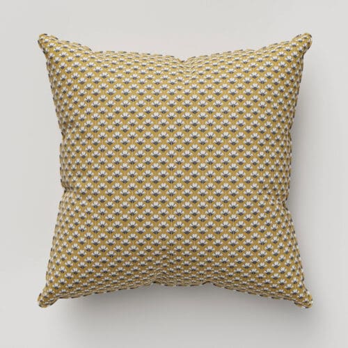 Ted Baker Palm Geo Gold Cushion