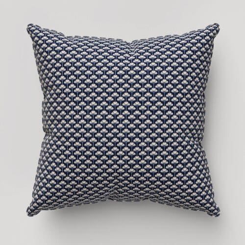 Ted Baker Palm Geo Navy Cushion