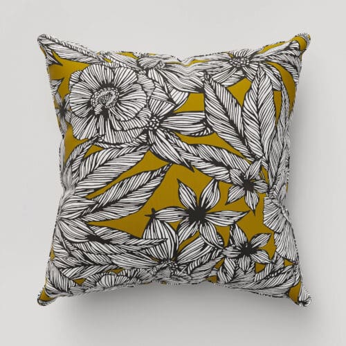 Ted Baker Velvet Vietnm Gold Cushion