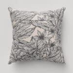 Ted Baker Velvet Vietnm Linen & Grey  Cushion