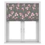 Ted Baker Velvet Wild Iris Pink & Charcoal Motorised