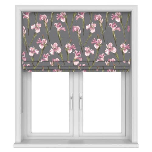 Ted Baker Velvet Wild Iris Pink & Charcoal