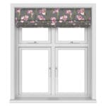 Ted Baker Velvet Wild Iris Pink & Charcoal Motorised