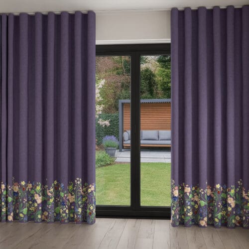 Bluebellgray Berneray Midnight Wave Curtain