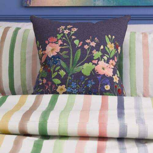 Bluebellgray Berneray Midnight Cushion