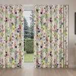 Bluebellgray Foxglove Pink Purple Wave Curtain