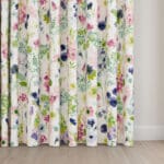 Bluebellgray Foxglove Pink Purple Wave Curtain