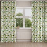 Wee Blue Bell Little Frogs Pond Wave Curtain