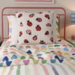 Wee Blue Bell Little Ladybirds Poppy Cushion