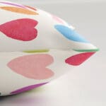 Wee Blue Bell Love Hearts Multi Cushion