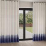 Bluebellgray Ombre Cornflower Wave Curtain