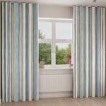 Bluebellgray Seaside Stripe Atlantic Wave Curtain