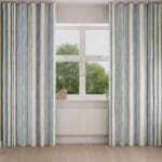 Bluebellgray Seaside Stripe Atlantic Wave Curtain