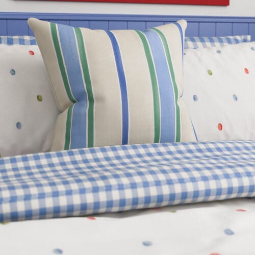 Bluebellgray Seaside Stripe Atlantic Cushion