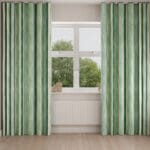 Bluebellgray Seaside Stripe Seaglass Wave Curtain