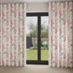 Wee Blue Bell Secret Garden Rose Wave Curtain