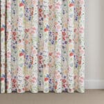 Wee Blue Bell Secret Garden Rose Wave Curtain