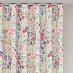 Wee Blue Bell Secret Garden Rose Wave Curtain