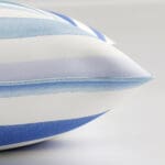 Bluebellgray Sunday Stripe Blue Cushion