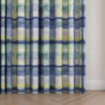 Bluebellgray Tartan Heather Wave Curtain